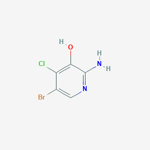 2-Amino-5-bromo-4-chloro-3-hydroxypyridine