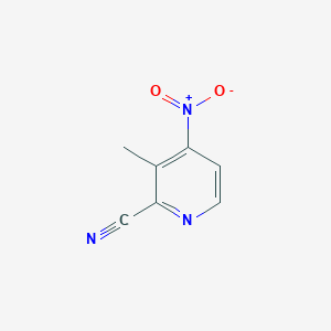 3-Methyl-4-nitropyridine-2-carbonitrile