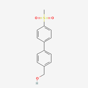 [4'-(Methylsulfonyl)[1,1'-biphenyl]-4-yl]methanol