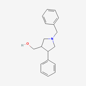1-Benzyl-4-phenyl-3-pyrrolidinemethanol