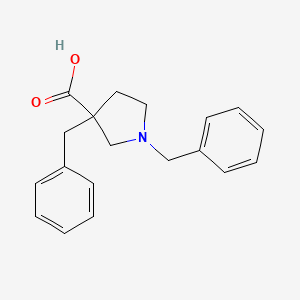 1,3-Dibenzylpyrrolidine-3-carboxylic acid