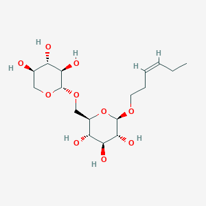 Hex-3-en-1-ol xylopyranosyl-(1-6)-glucopyranoside