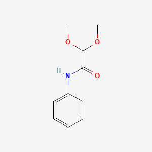 molecular formula C10H13NO3 B1629030 2,2-Dimethoxy-N-phenylacetamide CAS No. 1379259-51-4