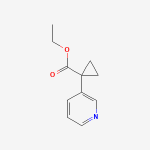 Ethyl 1-(pyridin-3-YL)cyclopropanecarboxylate