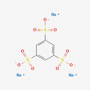 molecular formula C6H3Na3O9S3 B1629047 1,3,5-Benzenetrisulfonic acid, sodium salt (1:3) CAS No. 43052-65-9