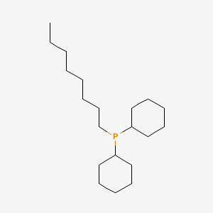 molecular formula C20H39P B1629053 Dicyclohexyloctylphosphine CAS No. 84878-58-0