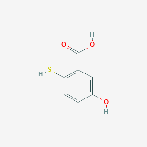 molecular formula C7H6O3S B1629054 5-Hydroxy-2-sulfanylbenzoic acid CAS No. 384339-80-4