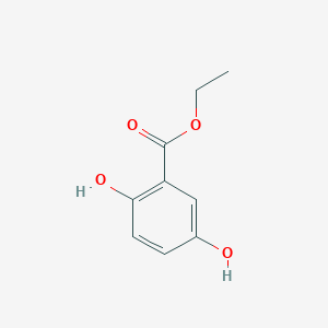 molecular formula C9H10O4 B162907 Ethyl 2,5-dihydroxybenzoate CAS No. 3943-91-7