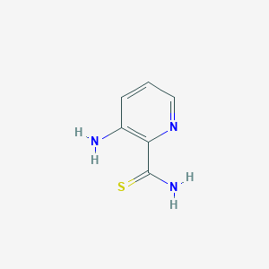 molecular formula C6H7N3S B1629073 3-Aminopyridine-2-carbothioamide CAS No. 42242-12-6