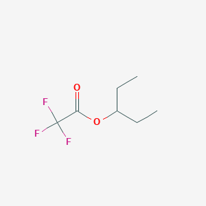 molecular formula C7H11F3O2 B1629084 1-Ethylpropyl trifluoroacetate CAS No. 7556-81-2