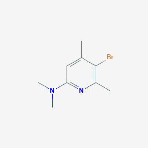 5-Bromo-N,N,4,6-tetramethylpyridin-2-amine