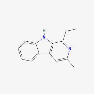 1-Ethyl-3-methyl-9H-pyrido[3,4-b]indole