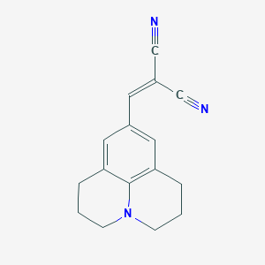 molecular formula C16H15N3 B162910 DCVJ CAS No. 58293-56-4
