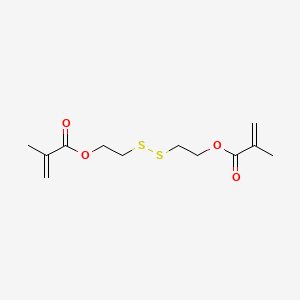 molecular formula C12H18O4S2 B1629124 Dithiodi-2,1-ethanediyl bismethacrylate CAS No. 36837-97-5