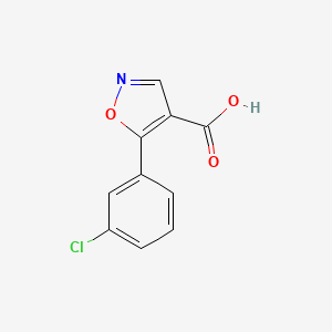 5-(3-Chlorophenyl)-isoxazole-4-carboxylic acid