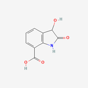 3-Hydroxy-2-oxo-7-indolinecarboxylic acid