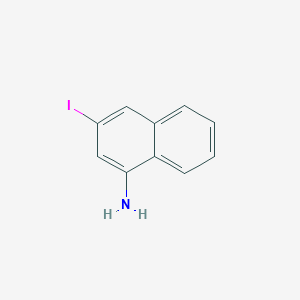 3-Iodonaphthalen-1-amine