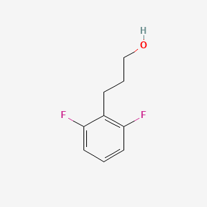 molecular formula C9H10F2O B1629159 3-(2,6-Difluorophenyl)propan-1-ol CAS No. 401939-88-6