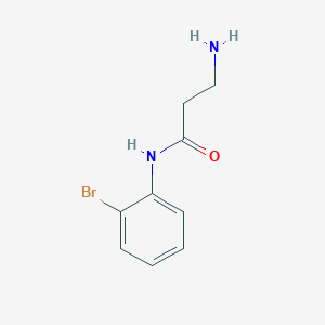 3-Amino-N-(2-bromophenyl)propanamide