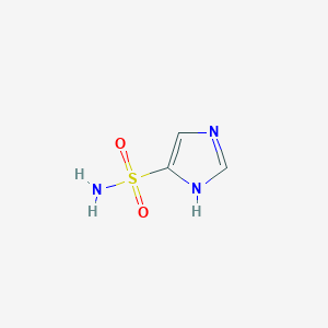 molecular formula C3H5N3O2S B1629164 1H-Imidazole-4-sulfonamide CAS No. 58768-75-5