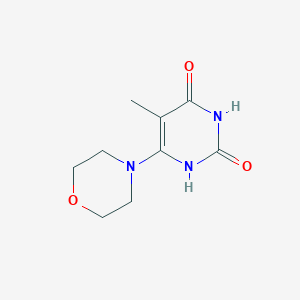 5-Methyl-6-morpholinopyrimidine-2,4(1H,3H)-dione