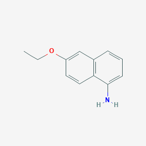 molecular formula C12H13NO B1629166 6-Ethoxynaphthalen-1-amine CAS No. 837428-13-4