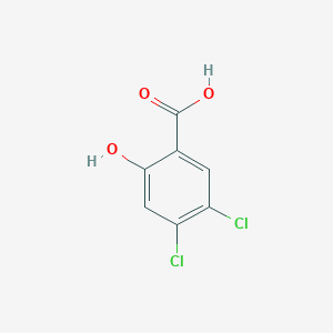 molecular formula C7H4Cl2O3 B1629177 4,5-Dichloro-2-hydroxybenzoic acid CAS No. 50274-58-3