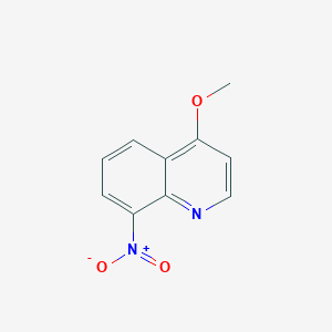 molecular formula C10H8N2O3 B1629180 4-Methoxy-8-nitroquinoline CAS No. 89770-28-5
