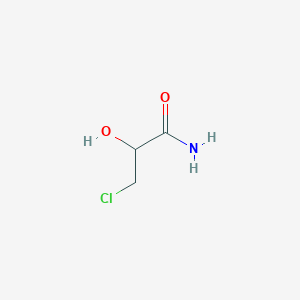molecular formula C3H6ClNO2 B1629190 3-Chloro-2-hydroxypropanamide CAS No. 85344-60-1