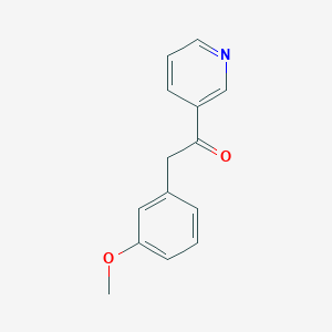 2-(3-Methoxyphenyl)-1-(3-pyridinyl)-ethanone
