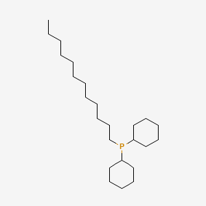 molecular formula C24H47P B1629193 Dicyclohexyldodecylphosphine CAS No. 84878-59-1
