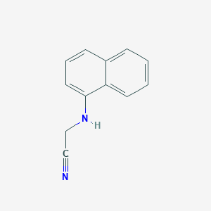 [(Naphthalen-1-yl)amino]acetonitrile