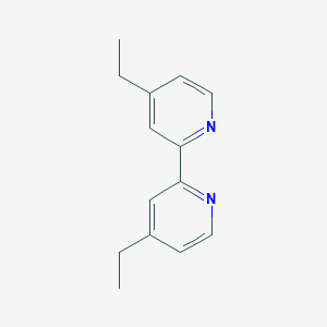 molecular formula C14H16N2 B1629198 4,4'-Diethyl-2,2'-bipyridine CAS No. 3052-28-6