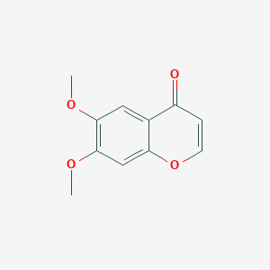 molecular formula C11H10O4 B1629201 6,7-Dimethoxy-4H-chromen-4-one CAS No. 58511-89-0