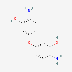 molecular formula C12H12N2O3 B1629204 5,5'-Oxybis(2-aminophenol) CAS No. 20817-05-4