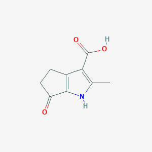 2-Methyl-6-oxo-1,4,5,6-tetrahydrocyclopenta[b]pyrrole-3-carboxylic acid