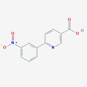 molecular formula C12H8N2O4 B1629215 6-(3-Nitrophenyl)nicotinic acid CAS No. 887976-00-3