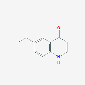 6-Isopropylquinolin-4-OL