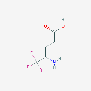 4-Amino-5,5,5-trifluoropentanoic acid