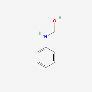 molecular formula C7H9NO B1629223 Anilinomethanol CAS No. 61224-32-6