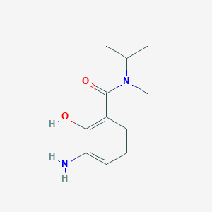 molecular formula C11H16N2O2 B1629227 3-Amino-2-hydroxy-N-isopropyl-N-methylbenzamide CAS No. 473730-93-7
