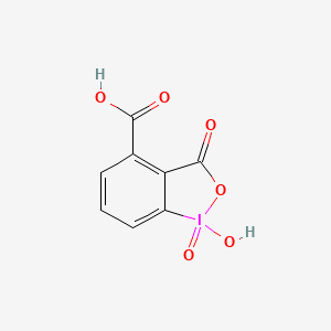 molecular formula C8H5IO6 B1629230 1-Hydroxy-1,3-dioxo-1,3-dihydro-1l5-benzo[d][1,2]iodoxole-4-carboxylic acid CAS No. 426832-99-7