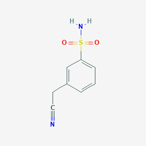 3-(Cyanomethyl)benzenesulfonamide