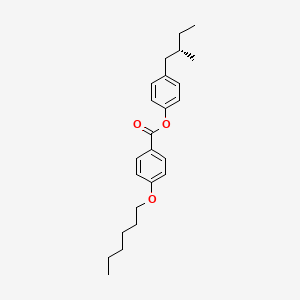 (S)-p-(2-Methylbutyl)phenyl p-(hexyloxy)benzoate