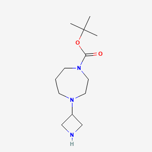 Tert-butyl 4-(azetidin-3-yl)-1,4-diazepane-1-carboxylate