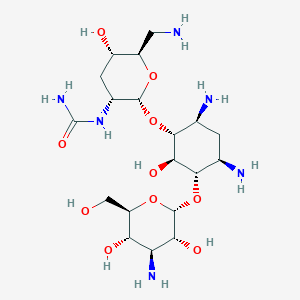 molecular formula C19H38N6O10 B1629249 Nebramycin factor 11 CAS No. 64332-33-8