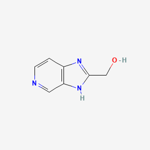 molecular formula C7H7N3O B1629259 (3H-Imidazo[4,5-c]pyridin-2-yl)methanol CAS No. 92381-62-9