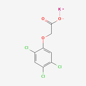 molecular formula C8H4Cl3KO3 B1629271 Potassium 2,4,5-trichlorophenoxyacetate CAS No. 37785-57-2