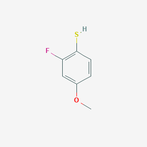 molecular formula C7H7FOS B1629279 2-Fluoro-4-methoxybenzenethiol CAS No. 398456-79-6