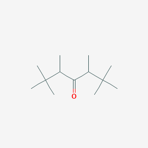 molecular formula C13H26O B1629281 2,2,3,5,6,6-Hexamethylheptan-4-one CAS No. 25-97-8